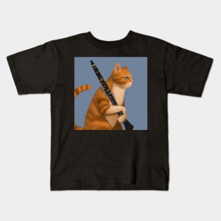 Musical Cat Kids T-Shirt